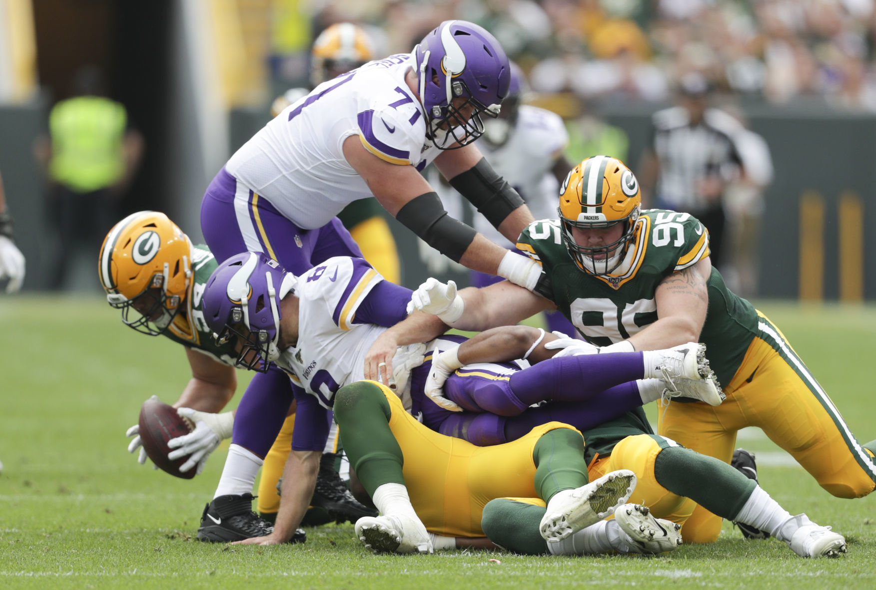 Packers 21, Vikings 16